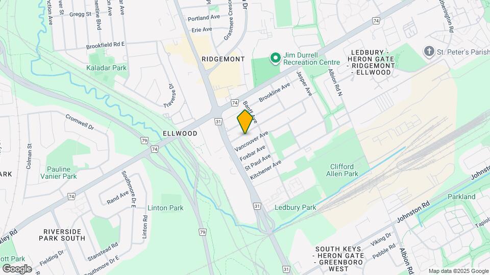 1230 Notting Hill Ave Map and Location Details