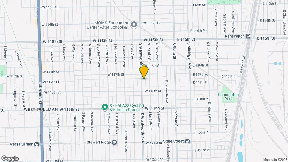 11725 S Wentworth Ave Map and Location Details