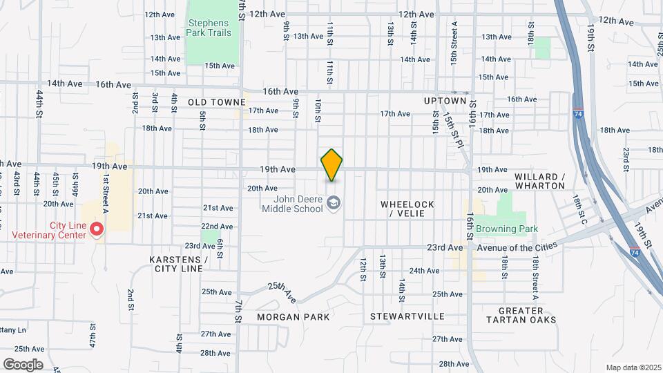 1926 10th St Map and Location Details