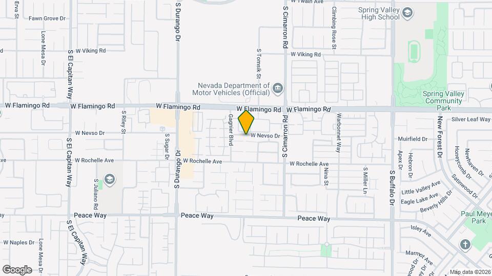 8346 Fame Ave Mapa y Detalles de la Ubicación