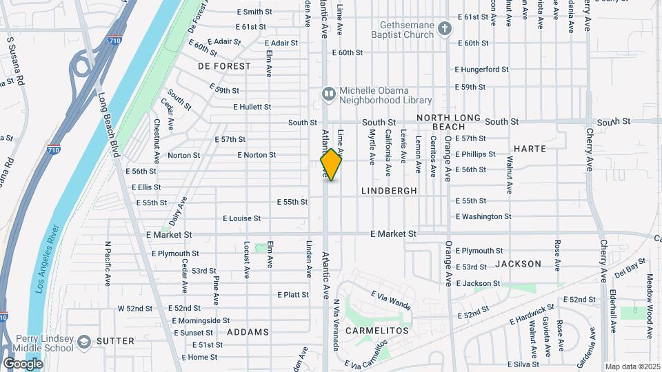 5526 Atlantic Ave Map and Location Details