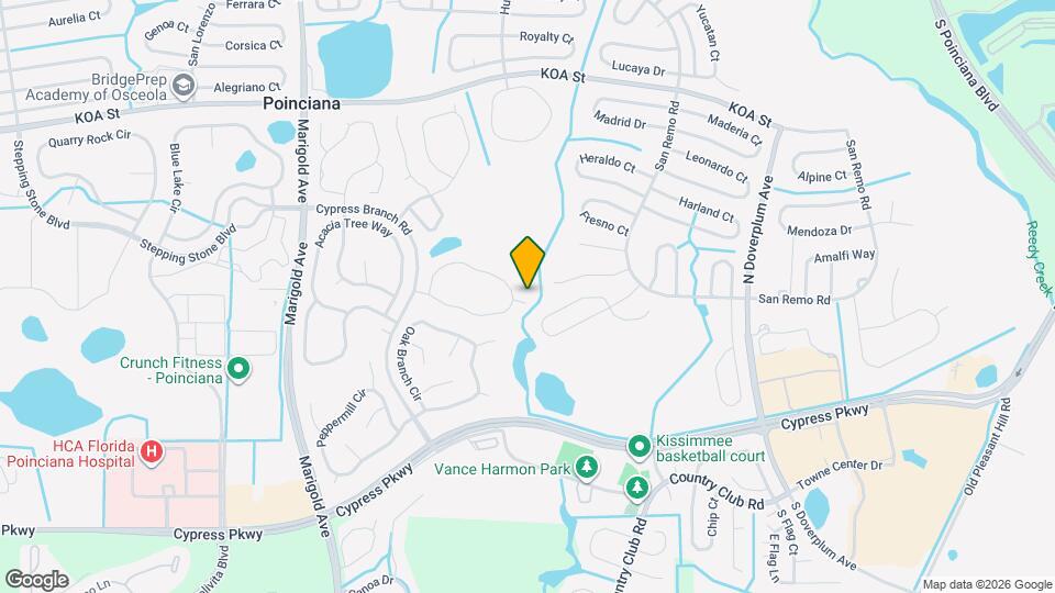 603 Pinehurst Ct Map and Location Details