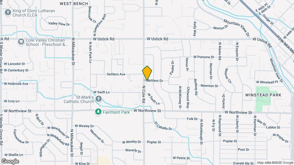 2616-2700 N Cole Rd Mapa y Detalles de la Ubicación
