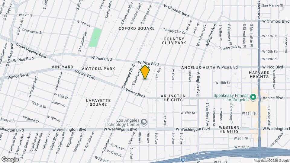 1428 12th Ave Map and Location Details