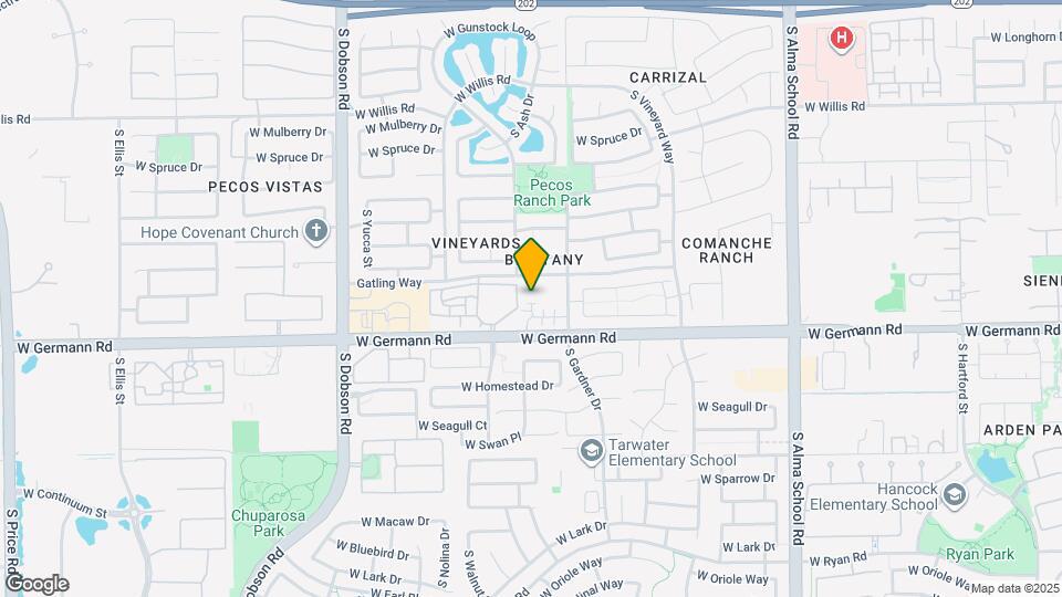 1936 S Sycamore Pl Mapa y Detalles de la Ubicación