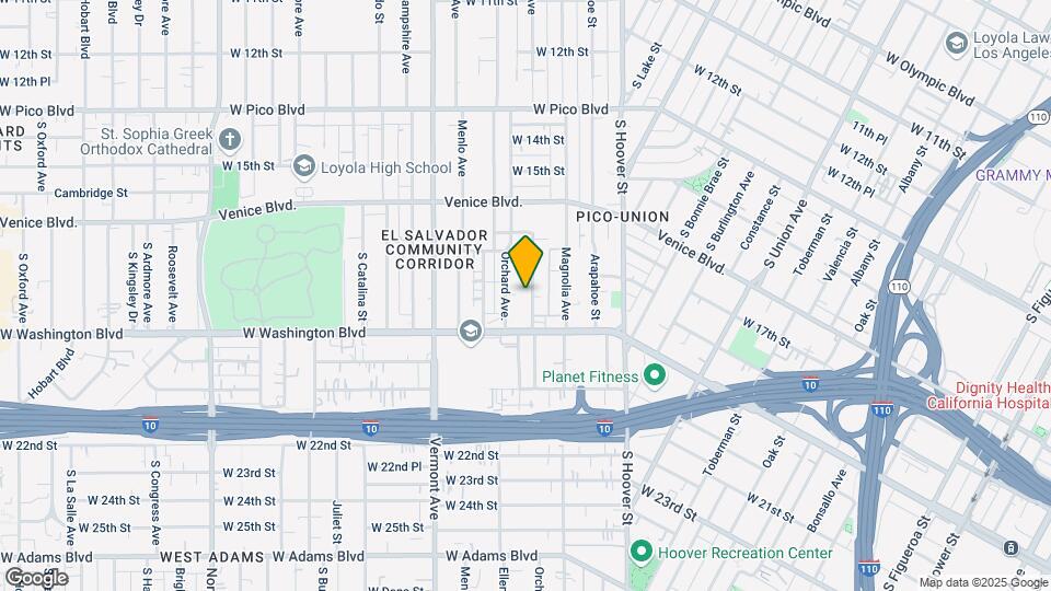 1805 S New England St Map and Location Details