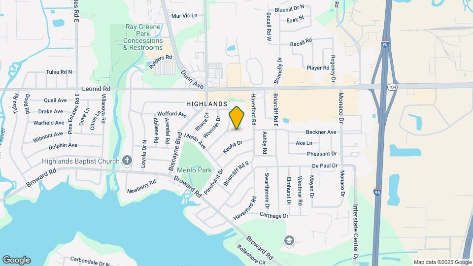 10513 Gailwood Cir E Map and Location Details