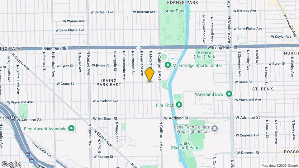 2839 W Grace Ave Map and Location Details