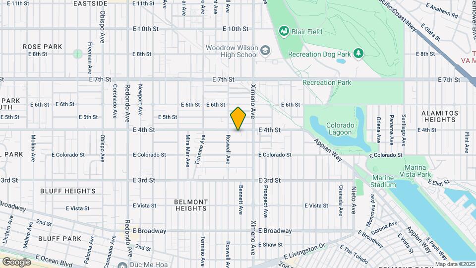 4230 E 4th St Mapa y Detalles de la Ubicación