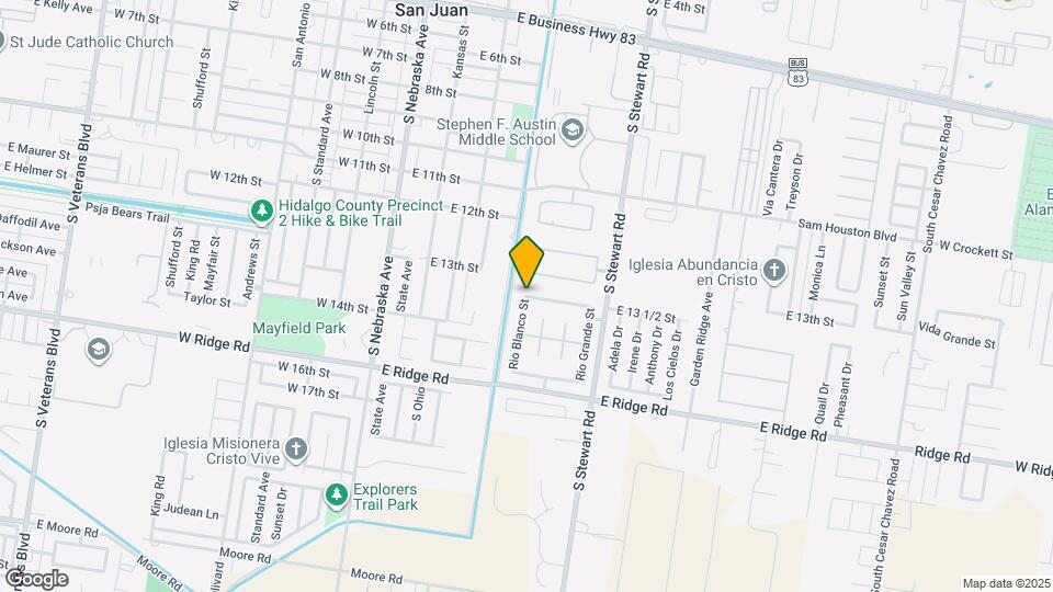 21 Rio Blanco St Map and Location Details