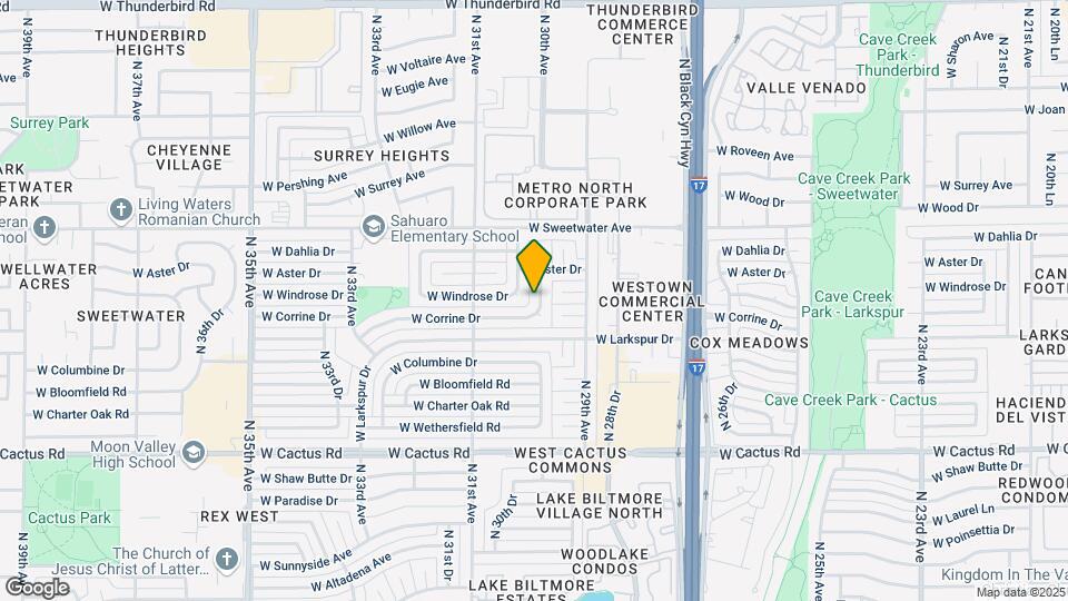 12634 N 30th Ave Map and Location Details