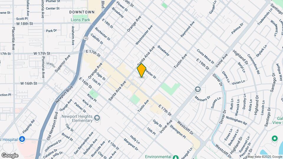 333 Cabrillo St Mapa y Detalles de la Ubicación