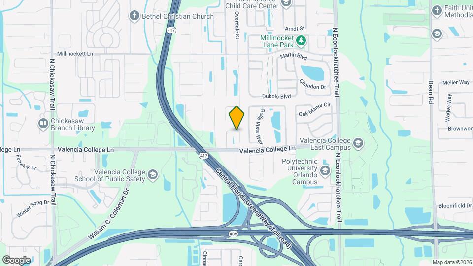 835 McLean Ct Map and Location Details