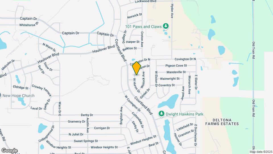 2901 W Huron Dr Map and Location Details