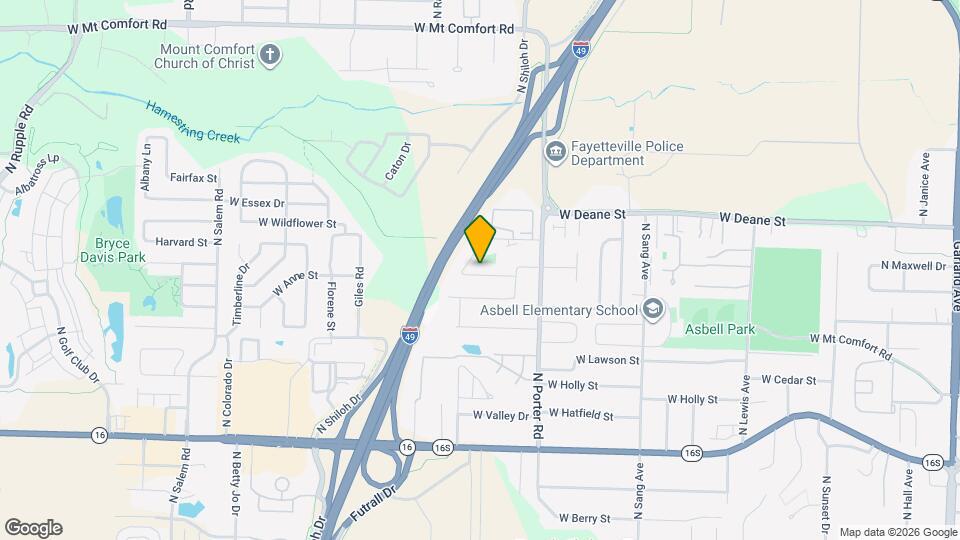 2554 W Houston St Map and Location Details