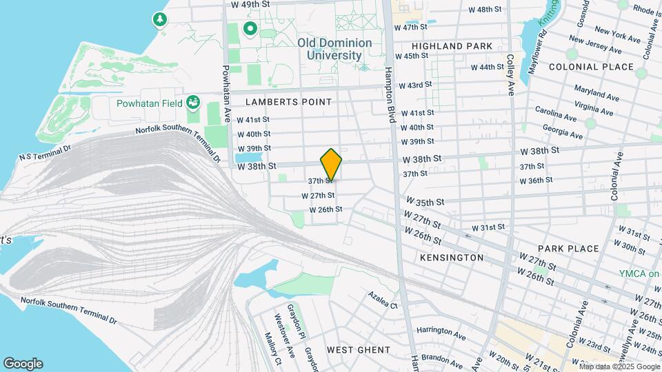 1305 37th St Map and Location Details