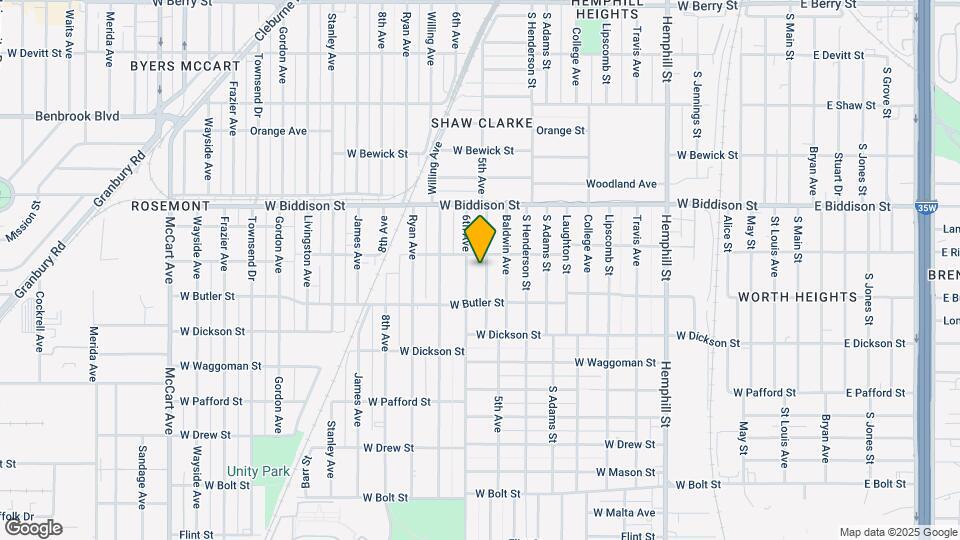 3612 5th Ave Map and Location Details