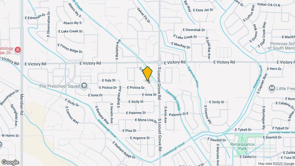 3417 S Murlo Way Map and Location Details