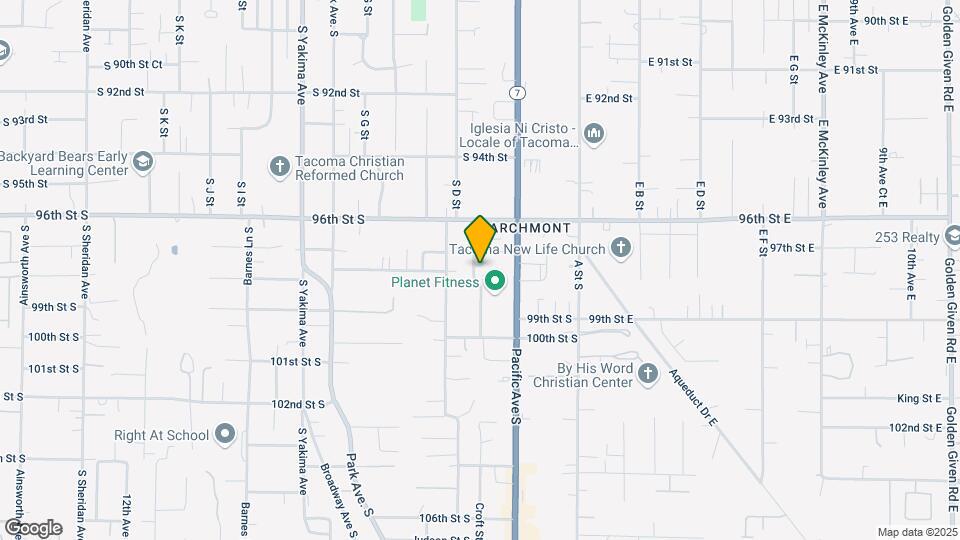 9711-9721 Croft St S Mapa y Detalles de la Ubicación