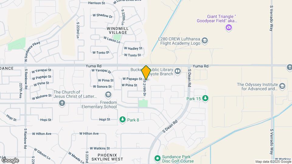 1425 S 219th Dr Map and Location Details