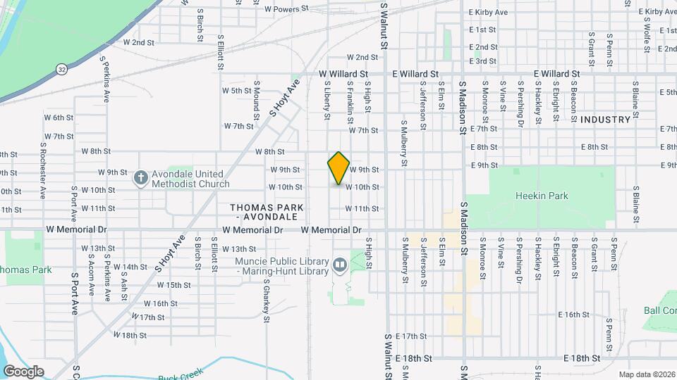 319 W 10th St Mapa y Detalles de la Ubicación