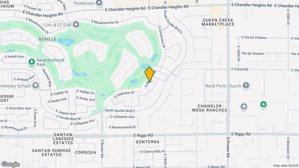 6857 S Birdie Way Map and Location Details