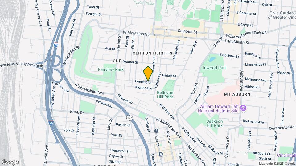 227 Emming St Mapa y Detalles de la Ubicación