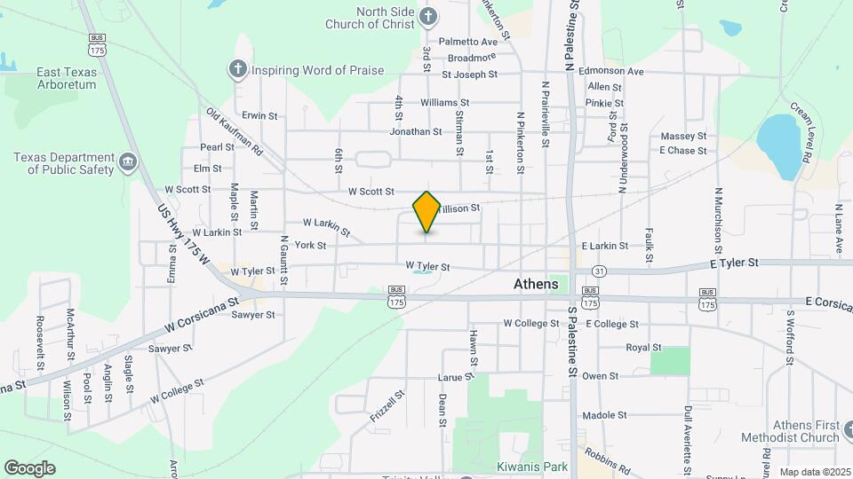 424 W Larkin St Map and Location Details