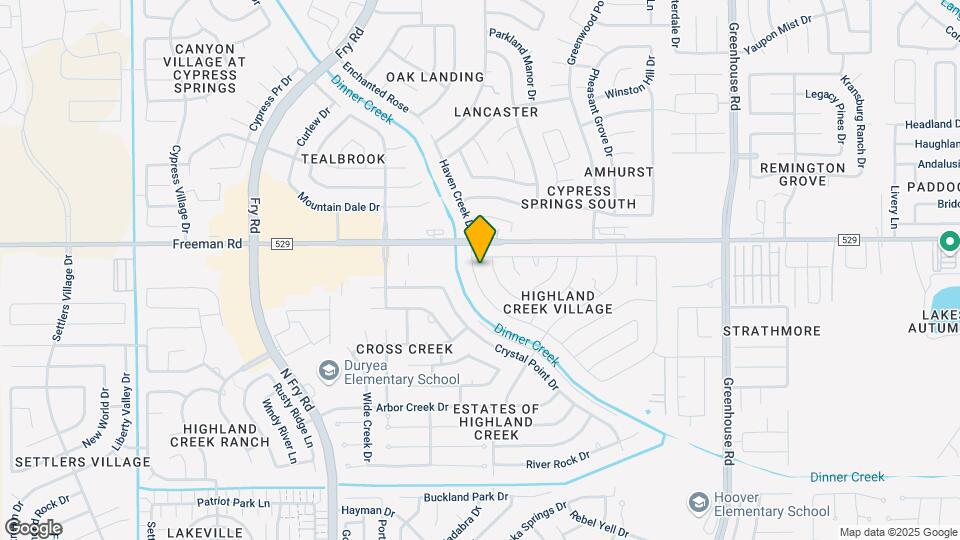 6934 Haven Creek Dr Map and Location Details