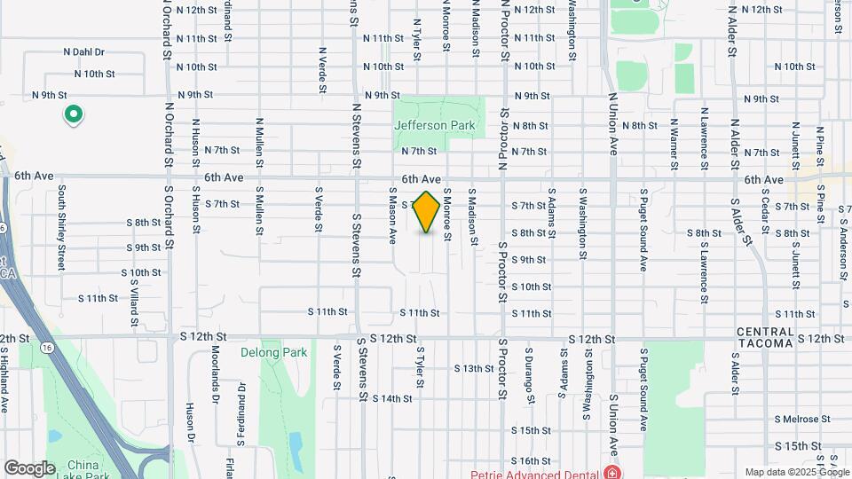 727 S Tyler St Mapa y Detalles de la Ubicación