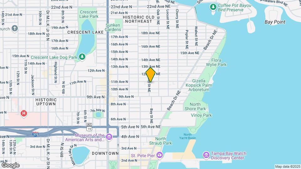 1033 Bay St NE Map and Location Details