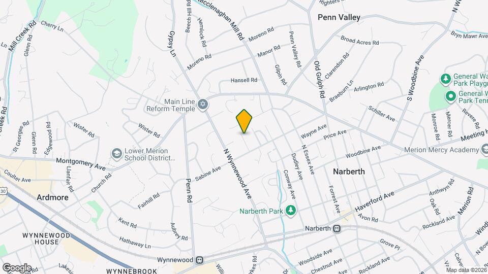 521 Homewood Ave Map and Location Details