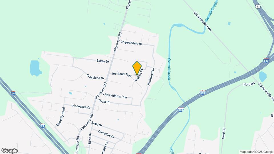 3341 Mullins Ct Map and Location Details