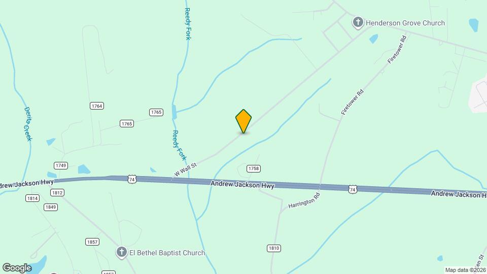 2337 W Wall St Map and Location Details