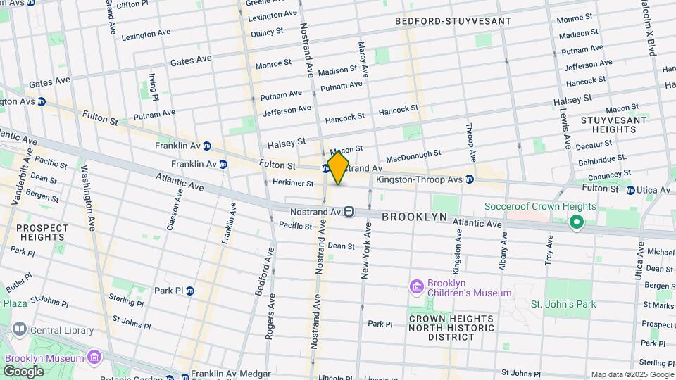 136 Herkimer St Map and Location Details