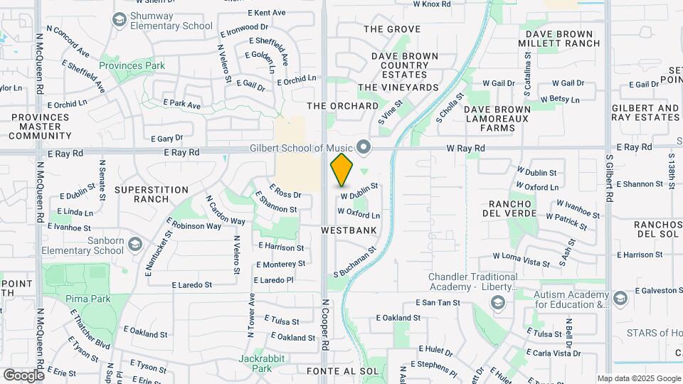 756 W Dublin St Map and Location Details