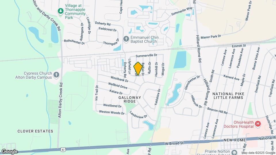 378 Millett Dr Map and Location Details