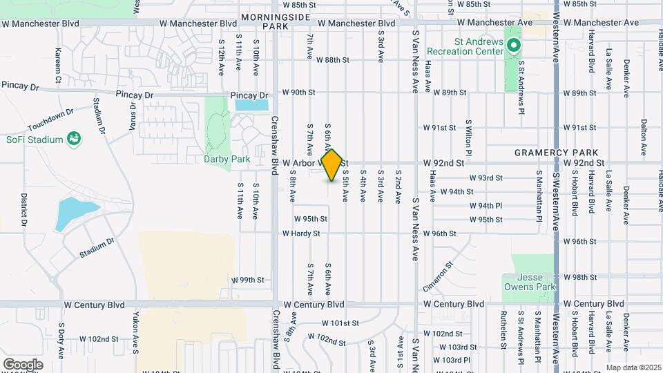 9332 S 6th Ave, Unit 9332 Map and Location Details