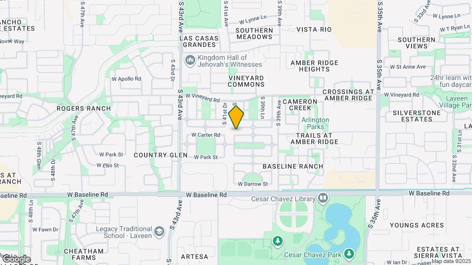 4034 W Carter Rd Mapa y Detalles de la Ubicación