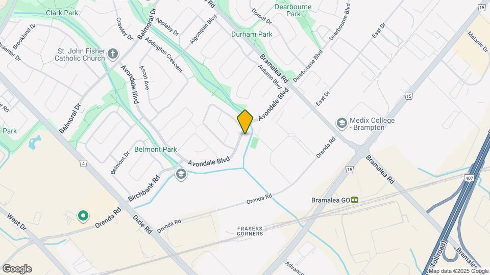 61 Avondale Blvd Map and Location Details