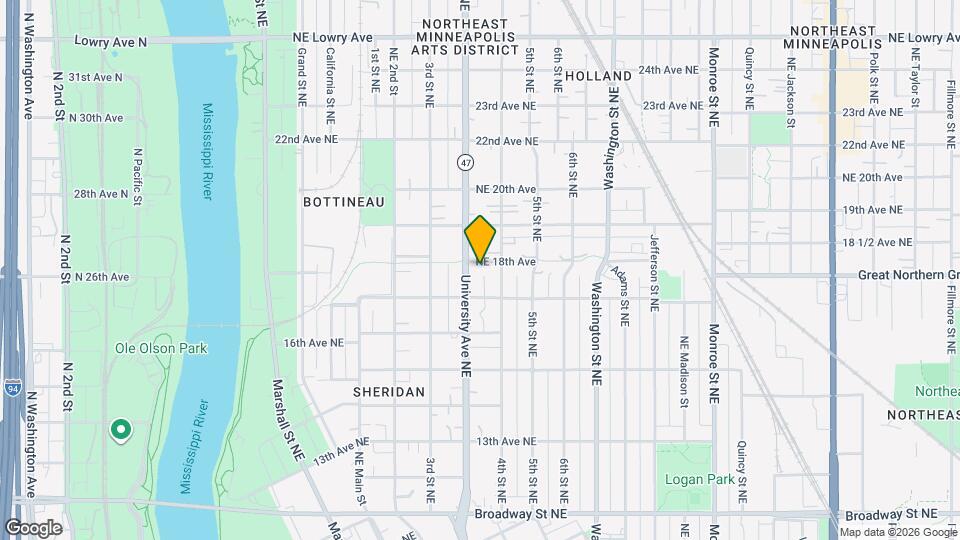 338 18th Ave NE Mapa y Detalles de la Ubicación