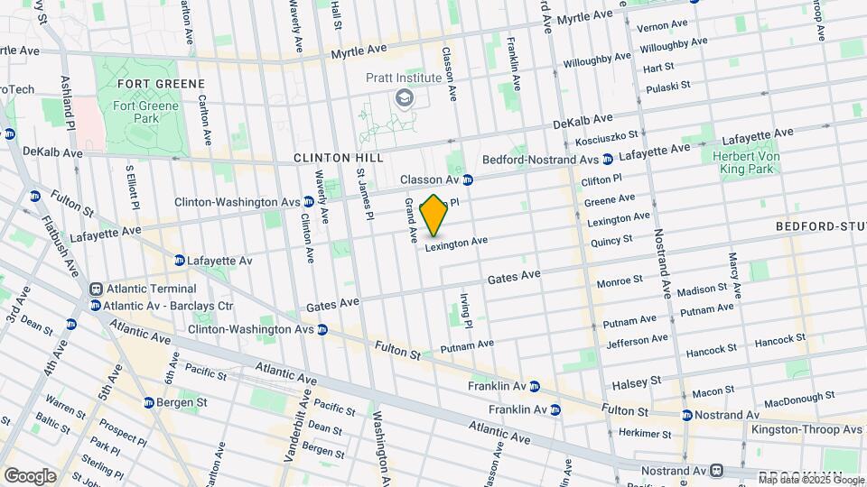 13 Lexington Ave Mapa y Detalles de la Ubicación