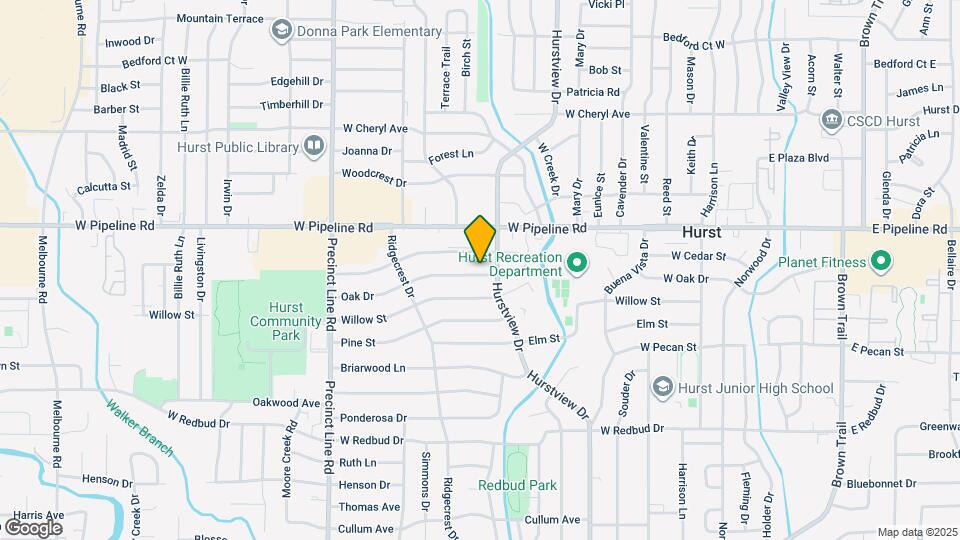 608 Oak Dr Map and Location Details