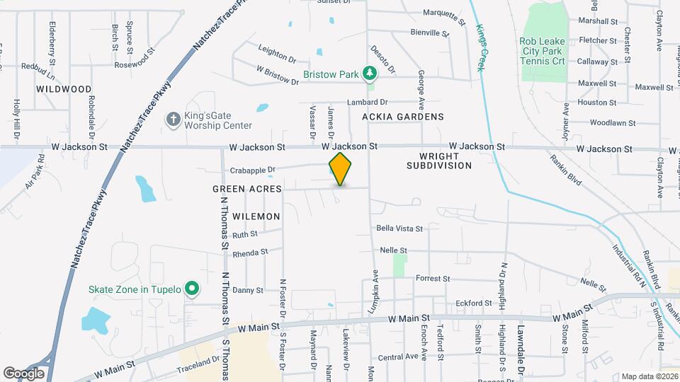 1823 Holmes St Map and Location Details