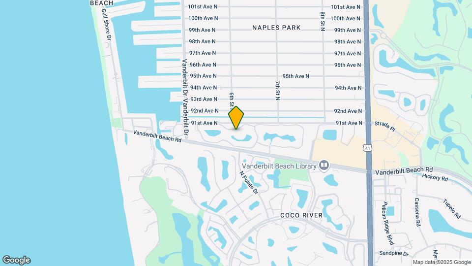 551 Beachwalk Cir Map and Location Details
