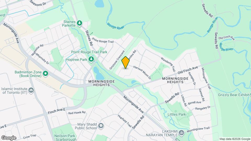 100 Misty Hills Trail Map and Location Details