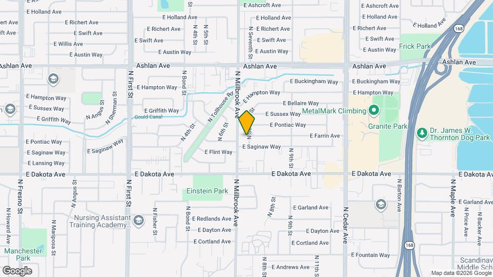 3925 N Seventh St Map and Location Details