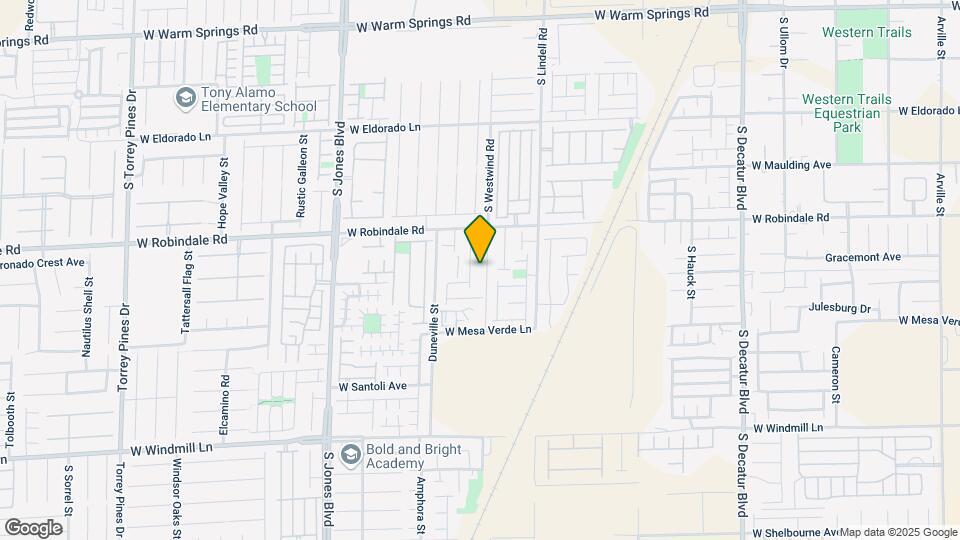 7777 S Westwind Rd Map and Location Details