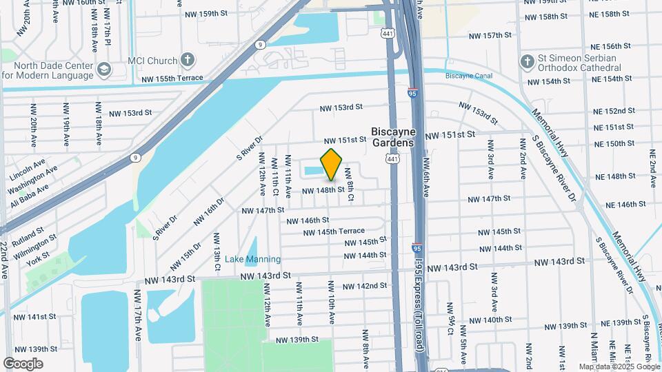 951 NW 148th St Map and Location Details