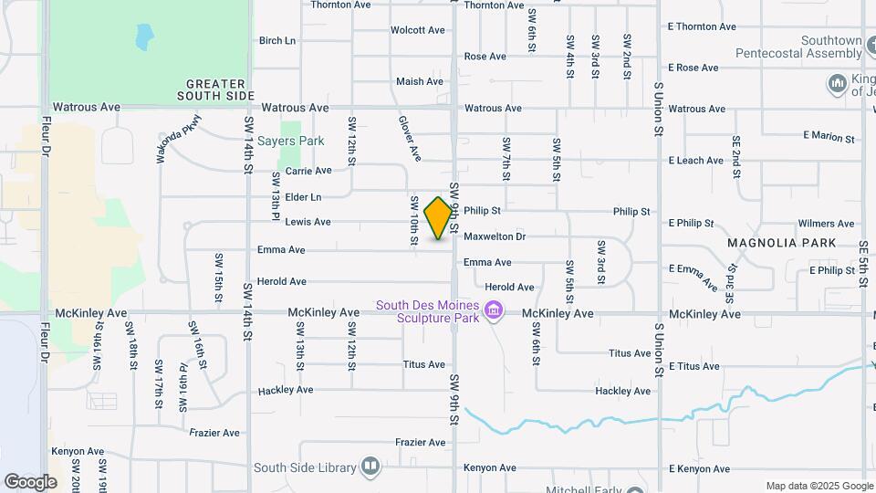 905 Emma Ave Map and Location Details